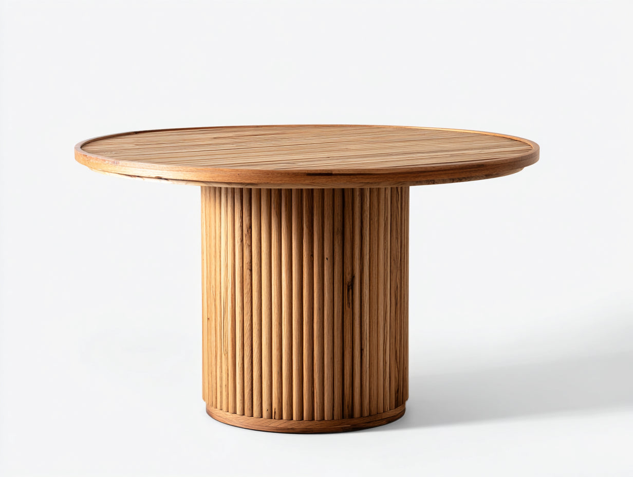 Tavolo da giardino - legno - 108x108x76 cm - miele naturale - contemporaneo